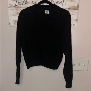 Sunday Best Classic Black V-Neck Sweater